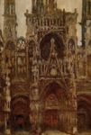 La Cattedrale di Rouen nel meriggio -   Olio su tela 107x73 cm  - Muse d'Orsay - Paris