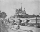 Jean Francois Raffaelli - Notre Dame de Paris -   